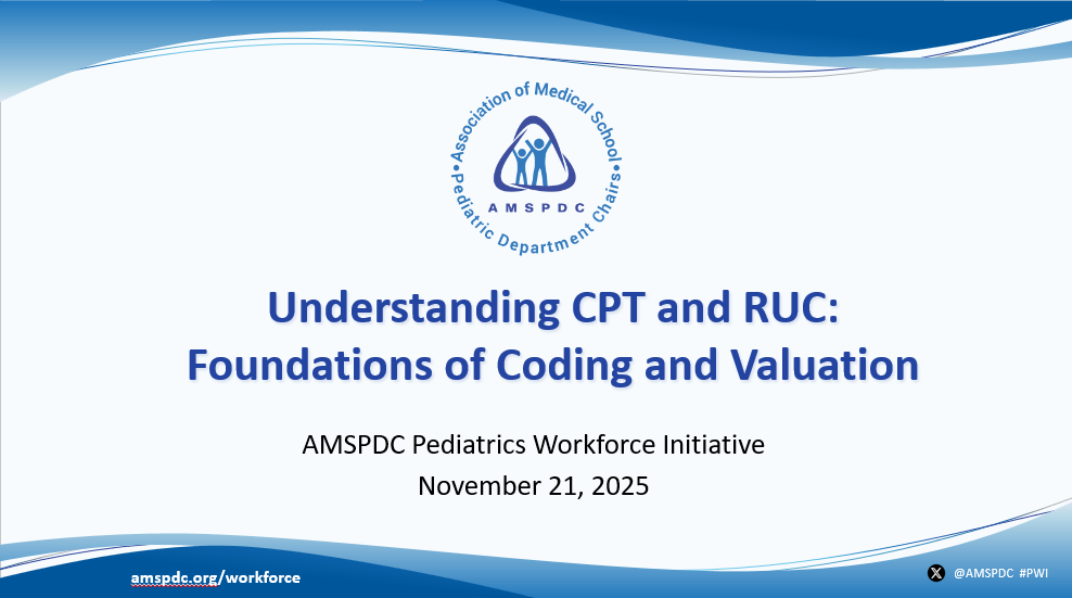 Screenshot of the Understanding CPT and RUC webinar